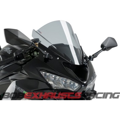 PUIG DOUBLE BUBBLE TRANSPARENT WINDSHIELD SUZUKI GSXR 1000 09-16