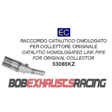 Catalytic homologated conector for Urban Exhaust