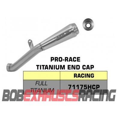 Pro-Race full titanium" silencer kit high version"