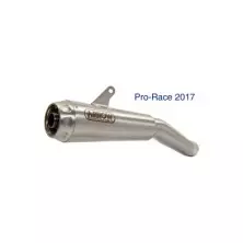 Pro-Race full titanium" silencer kit low version"