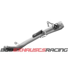 Half system racing - Pro-Race titanium silencer + titanium link pipe