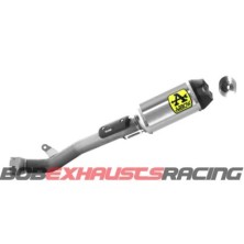 Half system racing - Indy Race titanium silencer + titanium link pipe