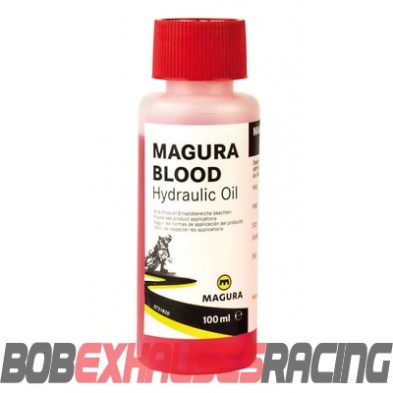 Red hydraulic oil Magura 100ml