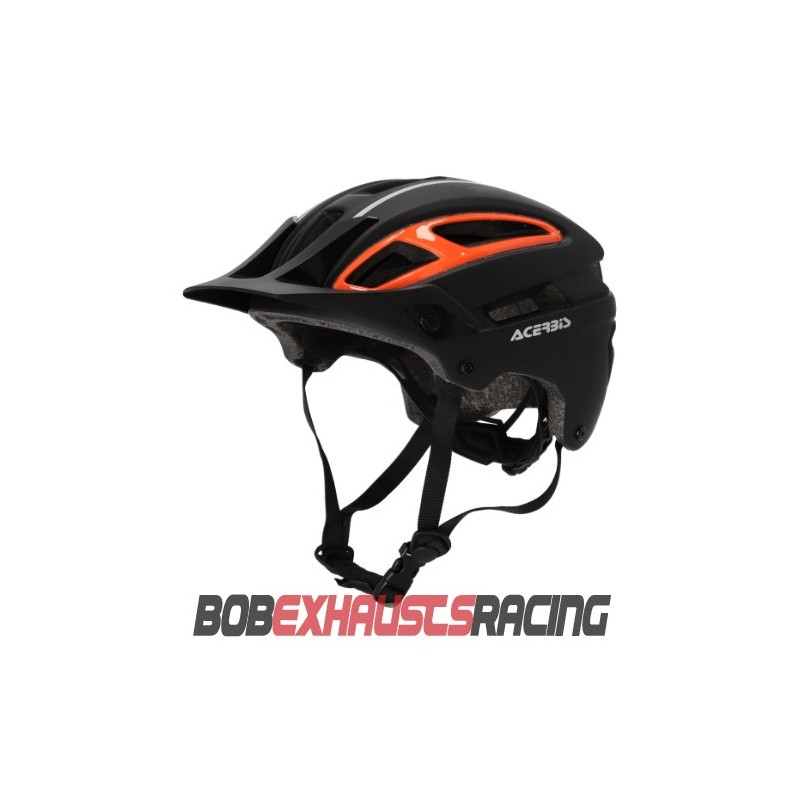 ACERBIS DOUBLEP MTB HELMET BLACK/ORANGE