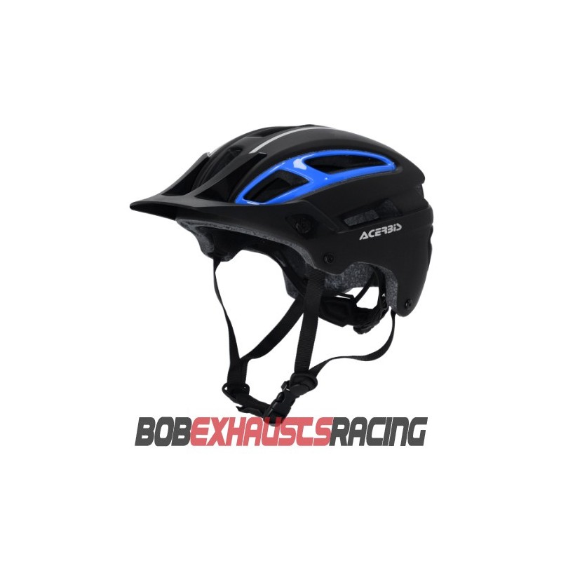 ACERBIS CASCO MTB DOUBLEP NEGRO/AZUL