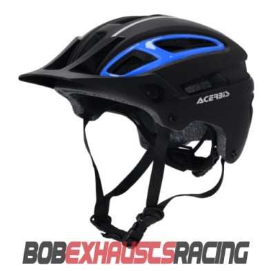 ACERBIS DOUBLEP MTB HELMET BLACK/BLUE