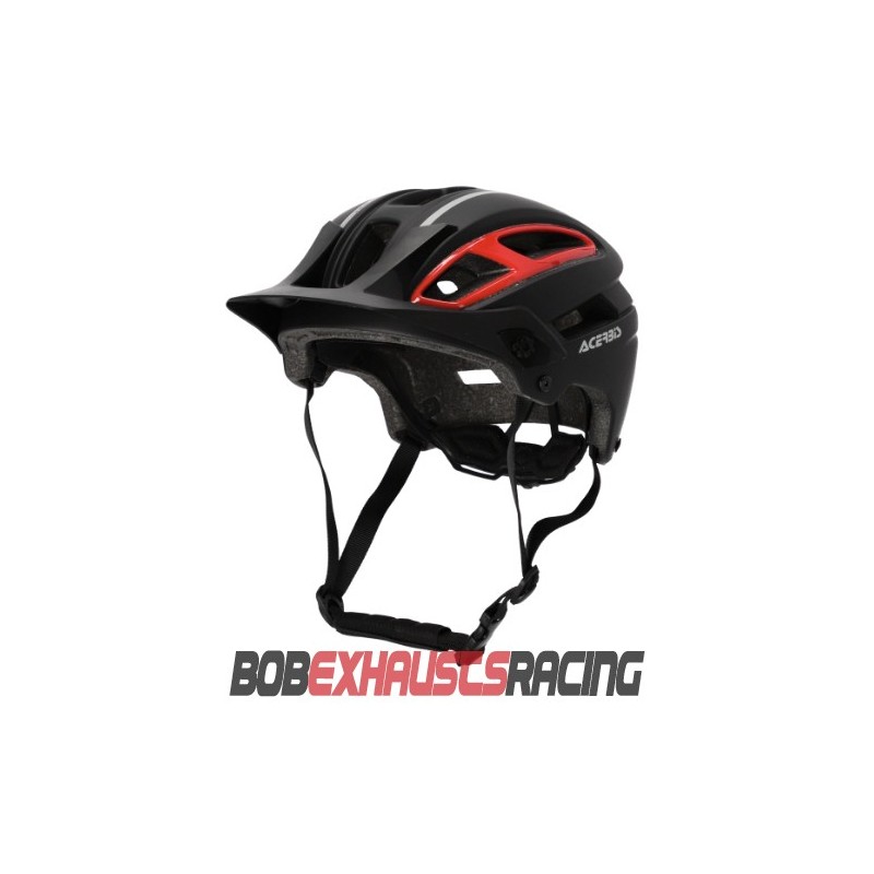 ACERBIS DOUBLEP MTB HELMET BLACK/RED