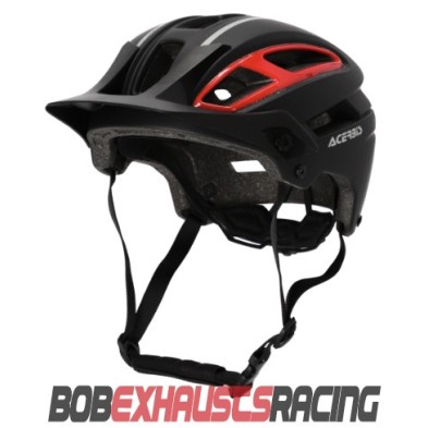 ACERBIS DOUBLEP MTB HELMET BLACK/RED