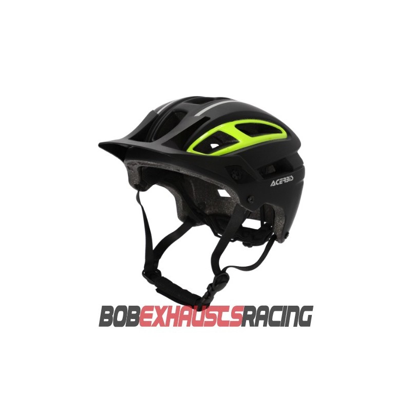 ACERBIS DOUBLEP MTB HELMET BLACK/YELLOW