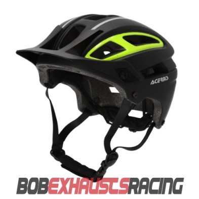 ACERBIS DOUBLEP MTB HELMET BLACK/YELLOW