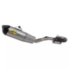 Off-Road Thunder titanium silencer with carby end cap