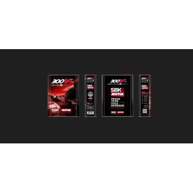 MOTUL 300V² 4T FACTORY LINE SBK 0W-30 2L