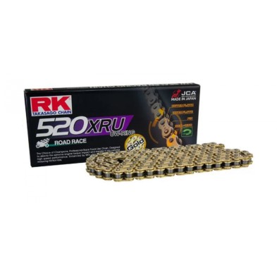 RK CHAIN 520XRU MOTOGP 120 LINKS GOLDEN