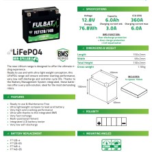 FULBAT FLT12B / 14B