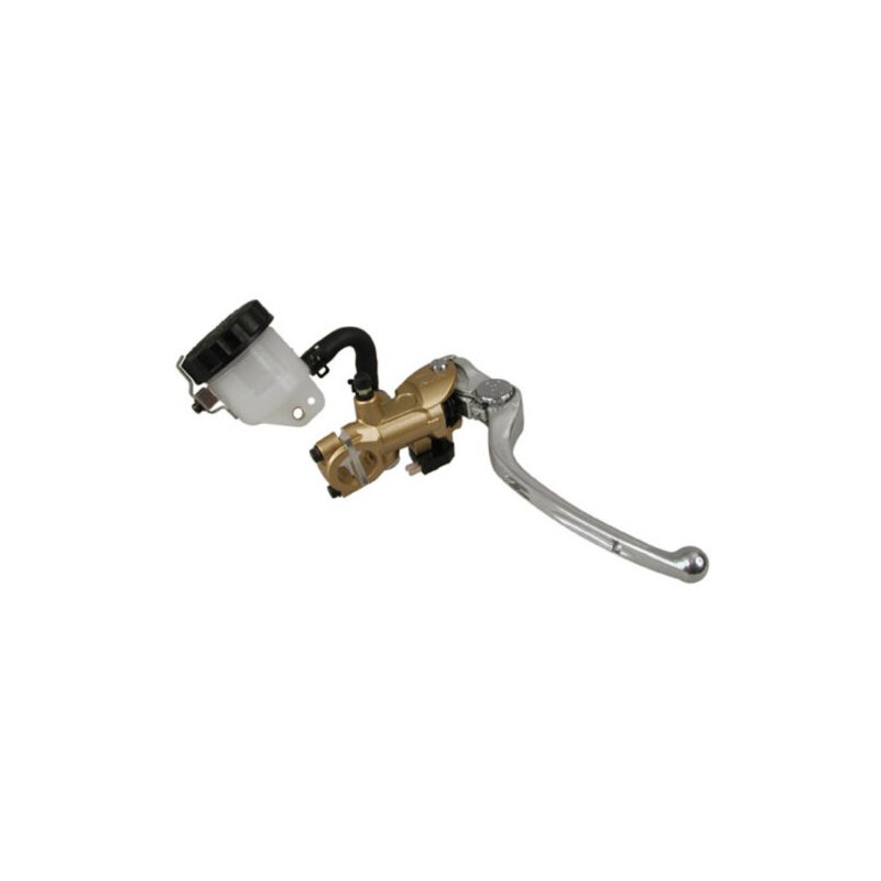 NISSIN RADIAL BRAKE MASTER CYLINDER Ø19 GOLD/SILVER HANDLE BMT19-30