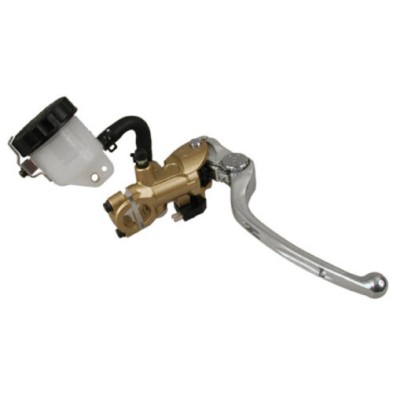 NISSIN RADIAL BRAKE MASTER CYLINDER Ø19 GOLD/SILVER HANDLE BMT19-30