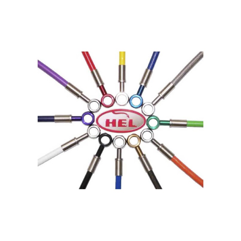 HEL PERFORMANCE FRONT METAL HOSES