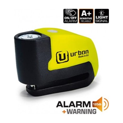 URBAN 6MM PADLOCK WITH SOUND AND LIGHT ALARM