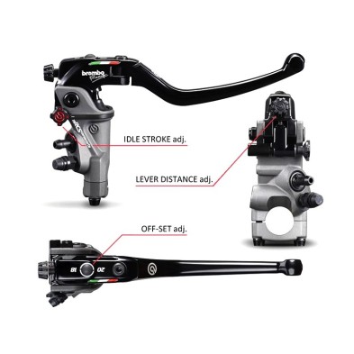 BREMBO RCS19 BRAKE PUMP CORSA CORTA