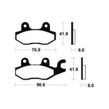 ZCOO BRAKE PAD S001 EX RACE