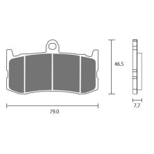 copy of ZCOO BRAKE PADS N007 EX RACE