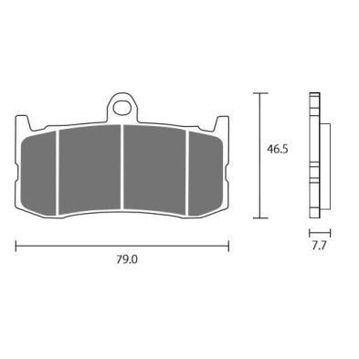 copy of ZCOO BRAKE PADS N007 EX RACE