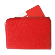 Zipper document holder