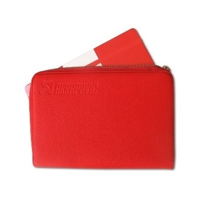 Zipper document holder