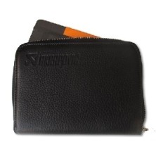 Zipper document holder