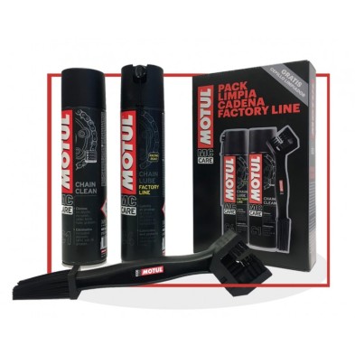 MOTUL CHAIN CLEANER + BRUSH PACK