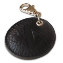 Round keychain