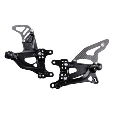 SPIDER FOOTRESTS KAWASAKI ZX6R 636 2019-20 SSP EDITION