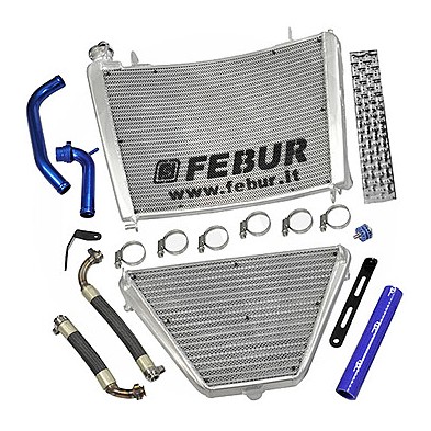 FEBUR WATER AND OIL RADIATOR YAMAHA YZF R1 2015-2019