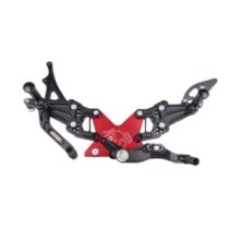 SPIDER REAR SETS HONDA CBR 600RR 07-17 WITH FOLD UP FOOTPEG