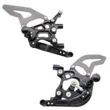 SPIDER SILVER REAR SETS DUCATI PANIGALE PANIGALE 899-959-1199-1299 12-