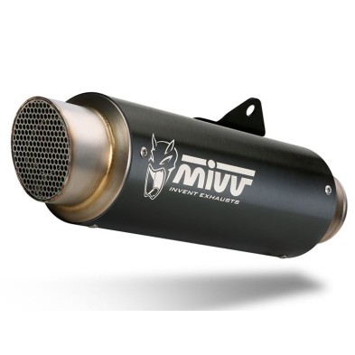 MIVV EXHAUST GP PRO BLACK KAWASAKI Z900 17-K.045.LXBP