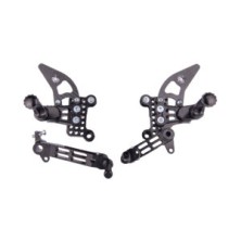 SPIDER REAR SETS DUCATI 848-1098-1198 07-11 WITH FOLD UP FOOTPEG