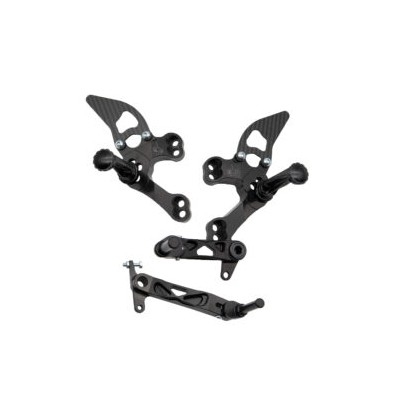 SPIDER REAR SETS DUCATI 848-1098-1198 07-11 EVO MODEL