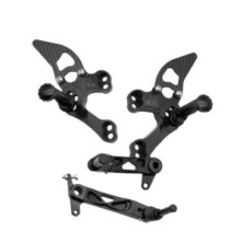SPIDER REAR SETS DUCATI 848-1098-1198 07-11 EVO MODEL WITH FOLD UP FOOTPEG
