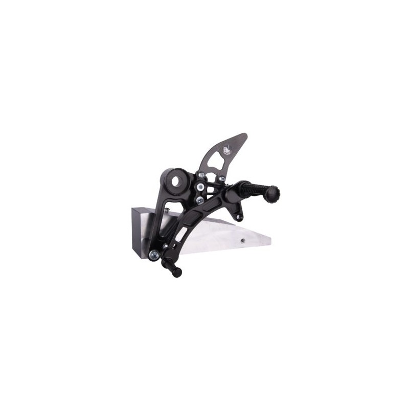 SPIDER REAR SETS DUCATI MONSTER S2R-S4R-S4RS-1100 EVO WITH FOLD UP FOOTPEG
