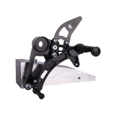 SPIDER REAR SETS DUCATI MONSTER S2R-S4R-S4RS-1100 EVO WITH FOLD UP FOOTPEG