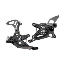 SPIDER REAR SETS KAWASAKI ZX-6R 2009-18 WITH FOLD UP FOOTPEG