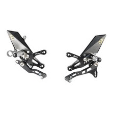 LIGHTECH REAR SETS APRILIA RSV4 09-16/ TUONO V4 11-16 WITH FIXED FOLD UP