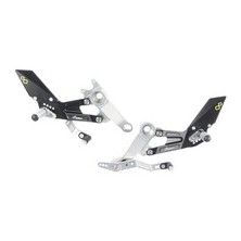 LIGHTECH REAR SETS APRILIA RS 660/TUONO 660 20-23 WITH FIXED FOLD UP