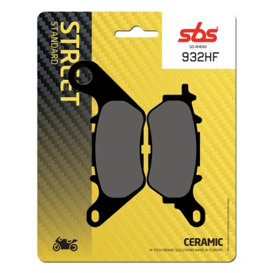 SBS YAMAHA REAR HF PADS