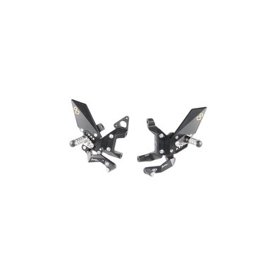 LIGHTECH REAR SETS PANIGALE 899/1199/1299 12-17/959 16-20/V2 955 20-23