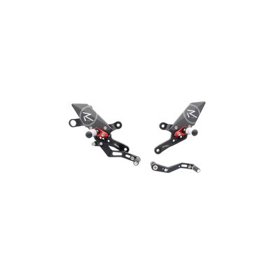 LIGHTECH REAR SETS KAWASAKI ZX6R-636 05-21 R VERSION