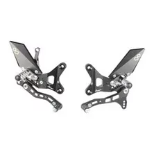 LIGHTECH REAR SETS KAWASAKI ZX10R 11-15 WITH FOLD UP FOOT PEG