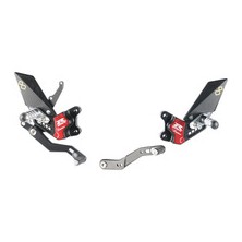 LIGHTECH REAR SETS SUZUKI GSXR 600/750 11-17