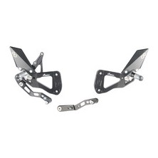 LIGHTECH REAR SETS SUZUKI GSXR 1000/R 17-23 WITH FOLD UP FOOT PEG